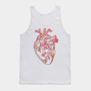 Distorted Heart Tank Top